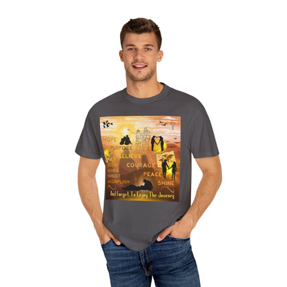 Enjoy The Journey Unisex Garment-Dyed T-shirt