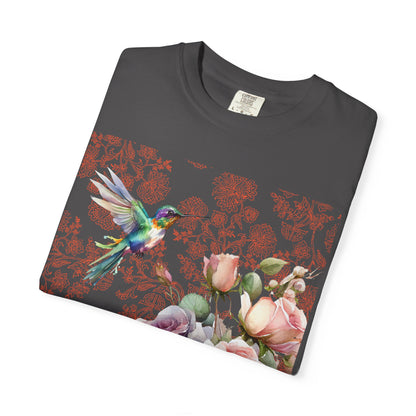Hummingbird 1 Unisex Garment-Dyed T-shirt