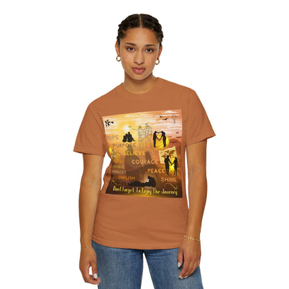 Enjoy The Journey Unisex Garment-Dyed T-shirt