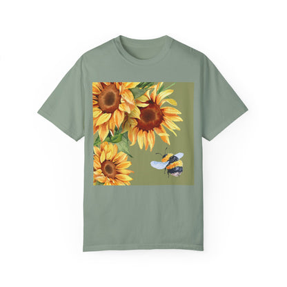 Bee 3 Unisex Garment-Dyed T-shirt