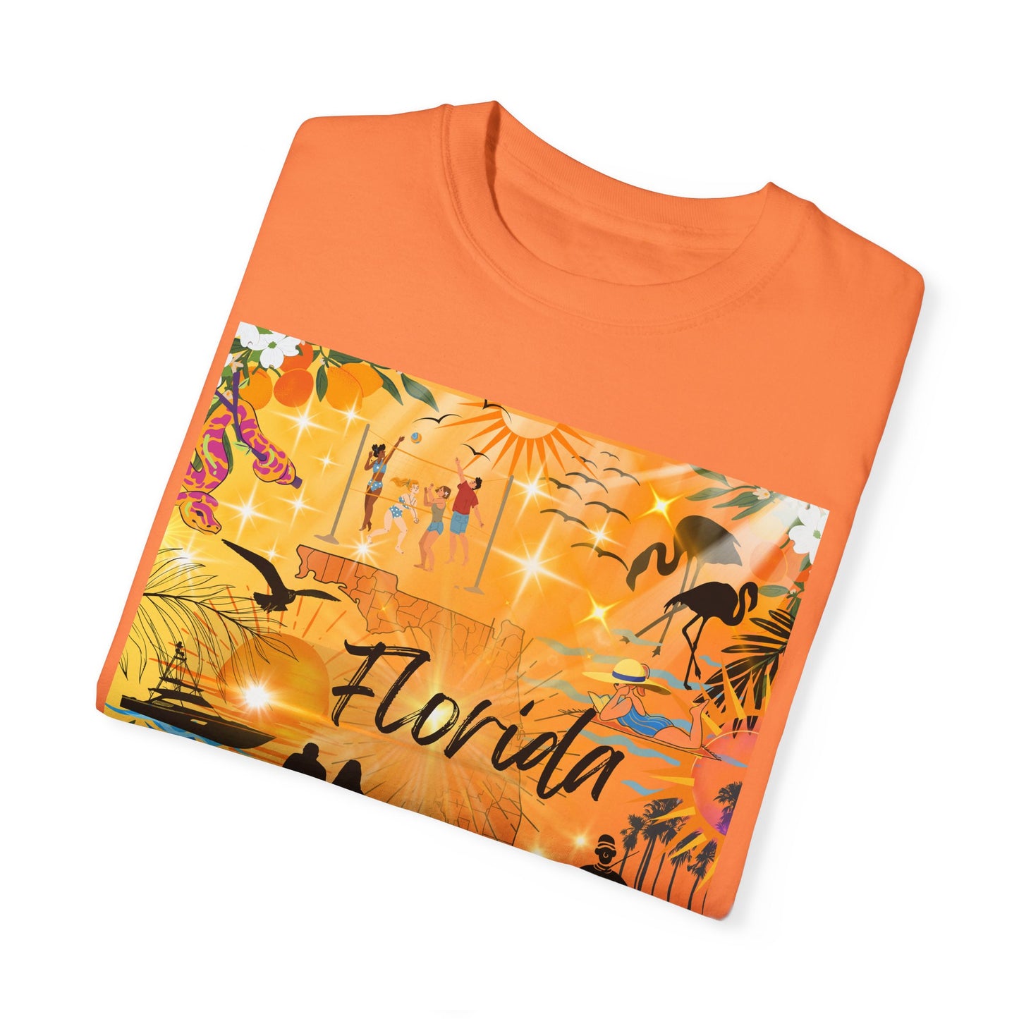 Florida Unisex Garment-Dyed T-shirt