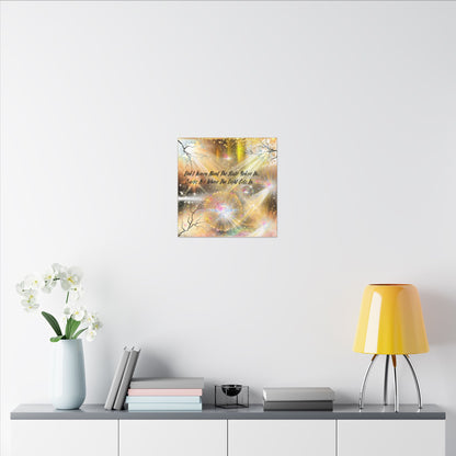 Don't Worry - Inspirational Wall Art, Motivational Decor, Home Office Artwork, Uplifting Canvas, Modern Room Statement