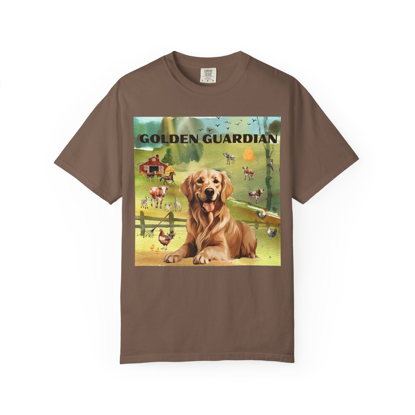 Golden Guardian Unisex Garment-Dyed T-shirt
