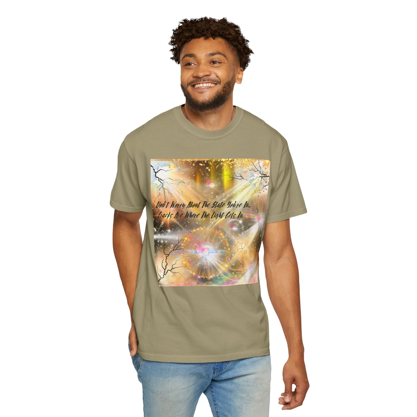Don't Worry Unisex Garment-Dyed T-shirt