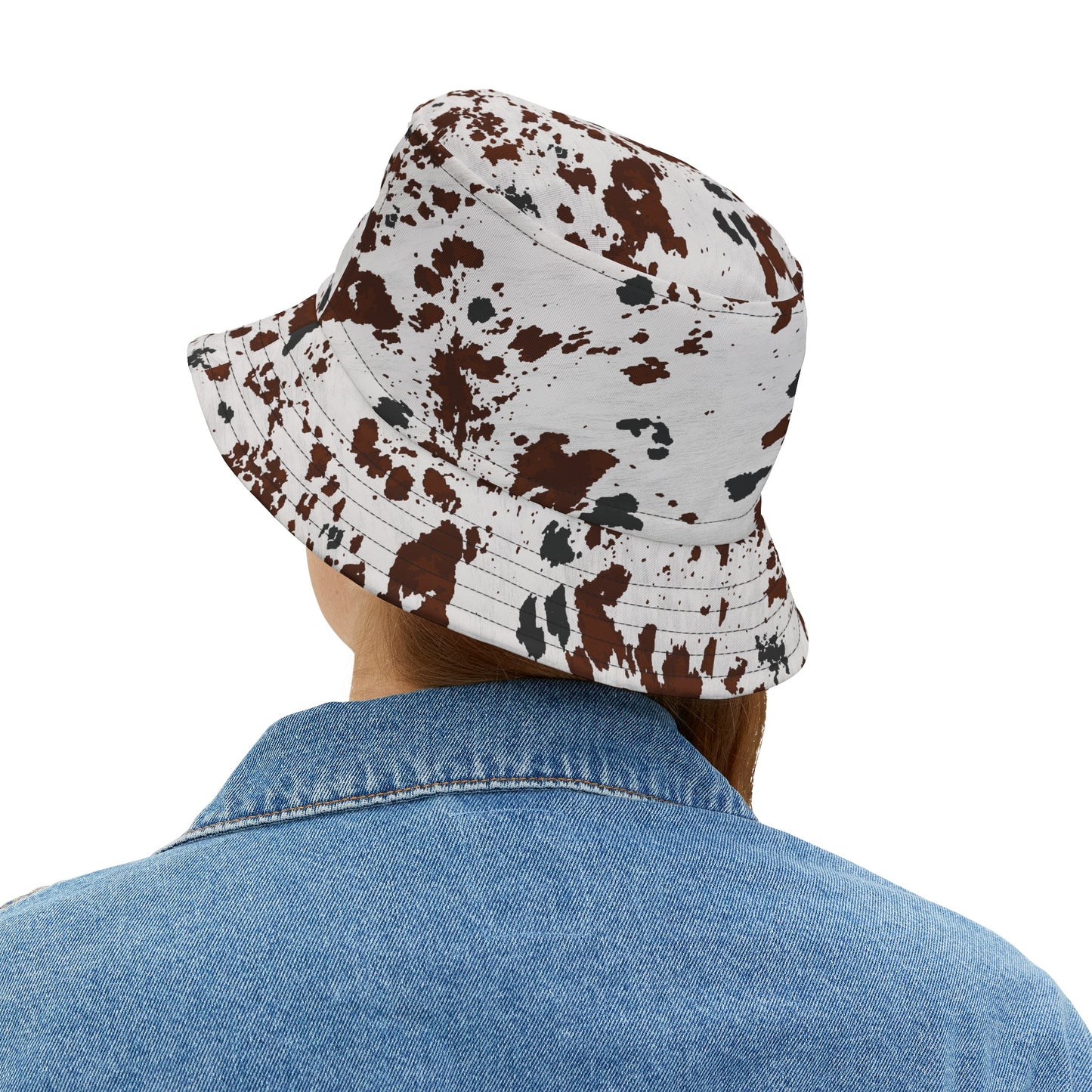 Bucket Hat (AOP) Cow 2