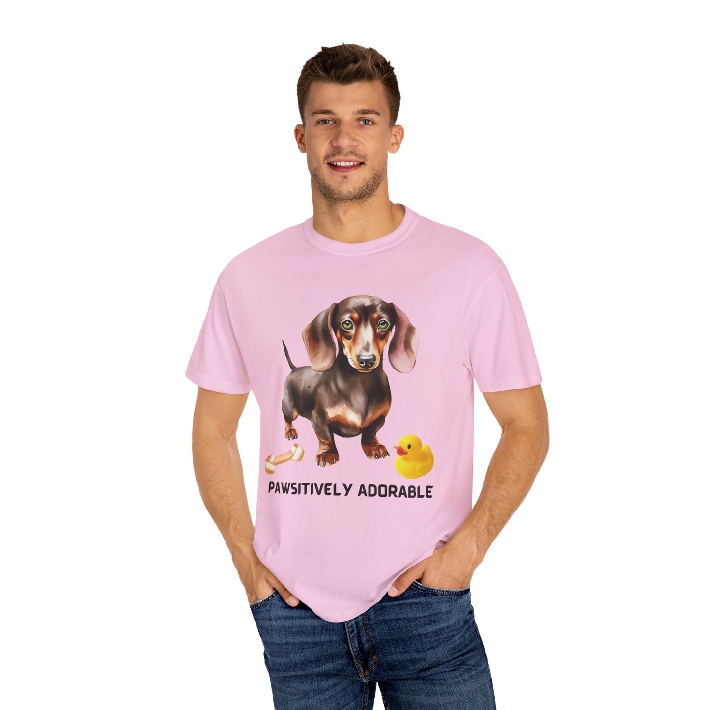 Pawsitively Adorable Unisex Garment-Dyed T-shirt