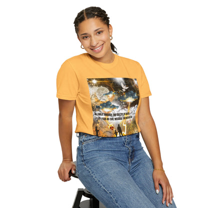I Fear No Evil Unisex Garment-Dyed T-shirt