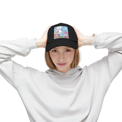 Sipping On Sunshine Unisex Distressed Cap