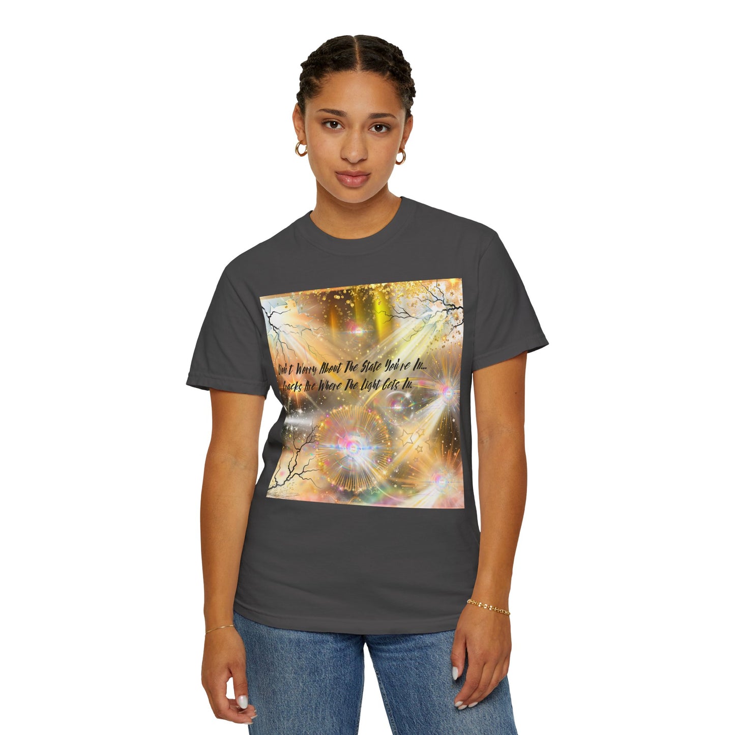Don't Worry Unisex Garment-Dyed T-shirt