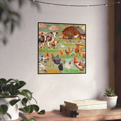 Springtime At The Barnyard Fine Art Posters