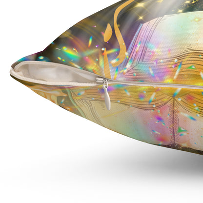 Your Word - Inspirational Quote Pillow, Cozy Home Decor, Spiritual Gift, Motivational Cushion, Living Room Accent, Unique Inspiration Throw Pillow