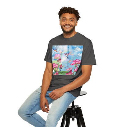 Sipping On Sunshine Unisex Garment-Dyed T-shirt