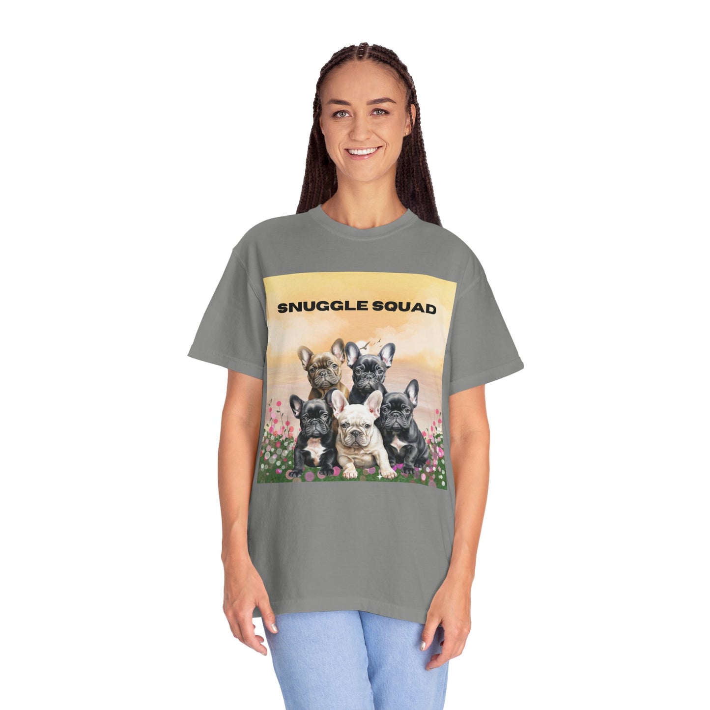 Snuggle Squad Unisex Garment-Dyed T-shirt