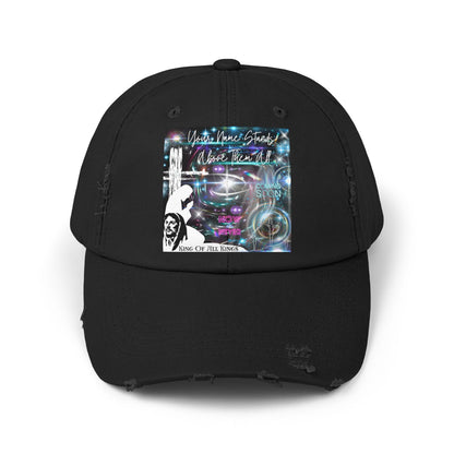 King Of All Kings Unisex Distressed Cap