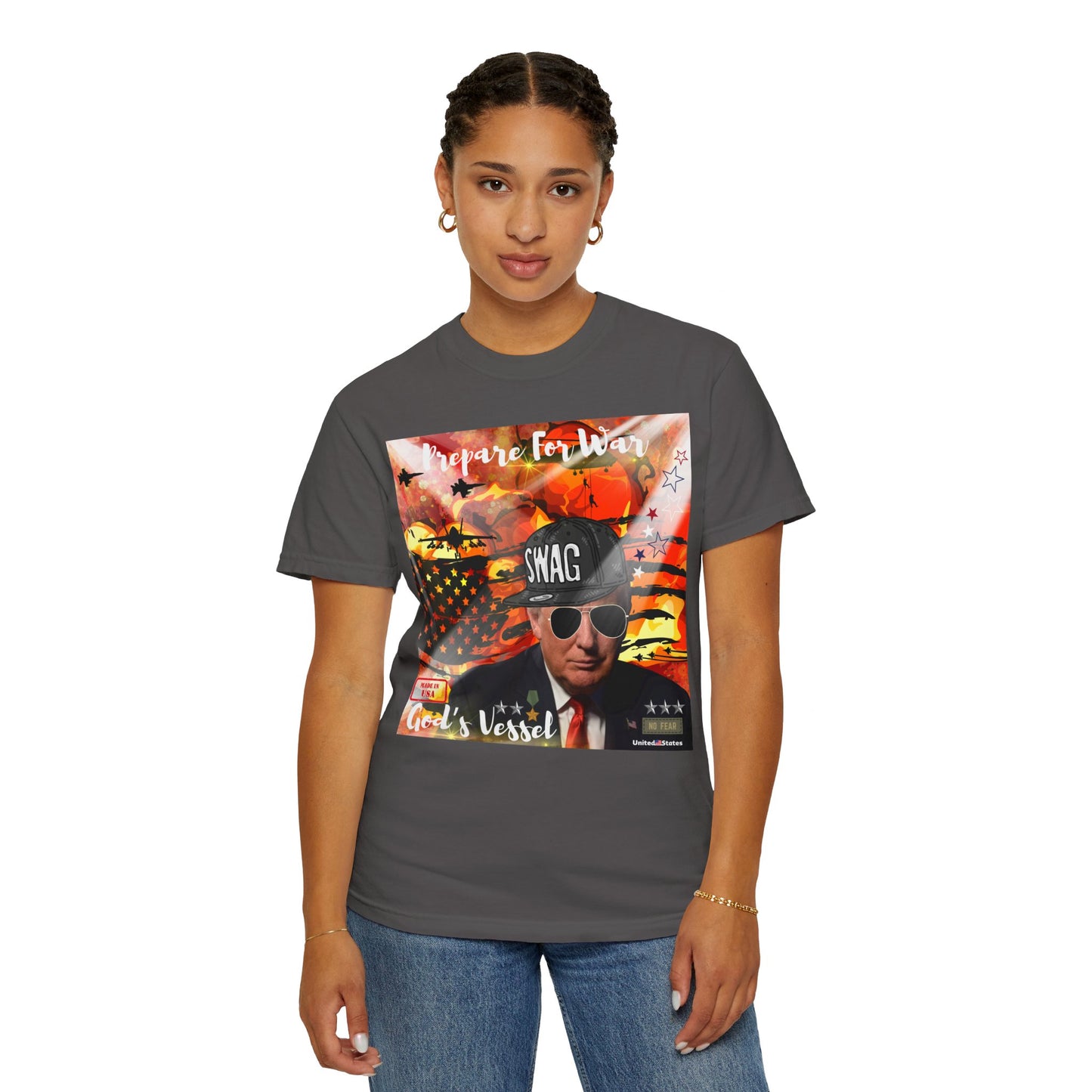 God's Vessel Unisex Garment-Dyed T-shirt