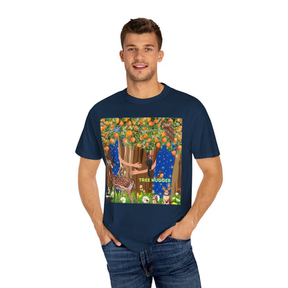 Tree Hugger Unisex Garment-Dyed T-shirt