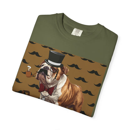 Pawsitively Dapper Unisex Garment-Dyed T-shirt