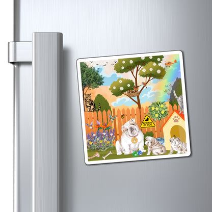 Backyard Bulldogs Magnets
