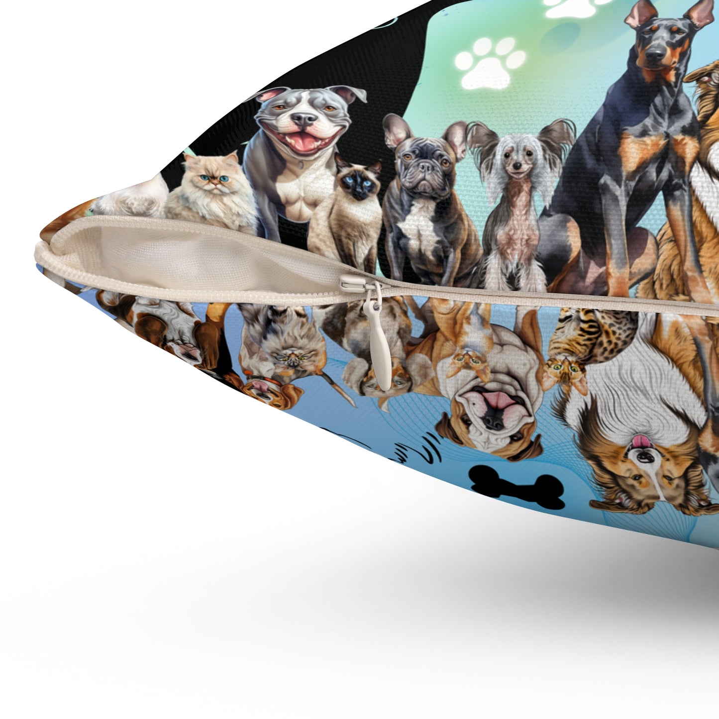 Vet Tech Life Spun Polyester Square Pillow