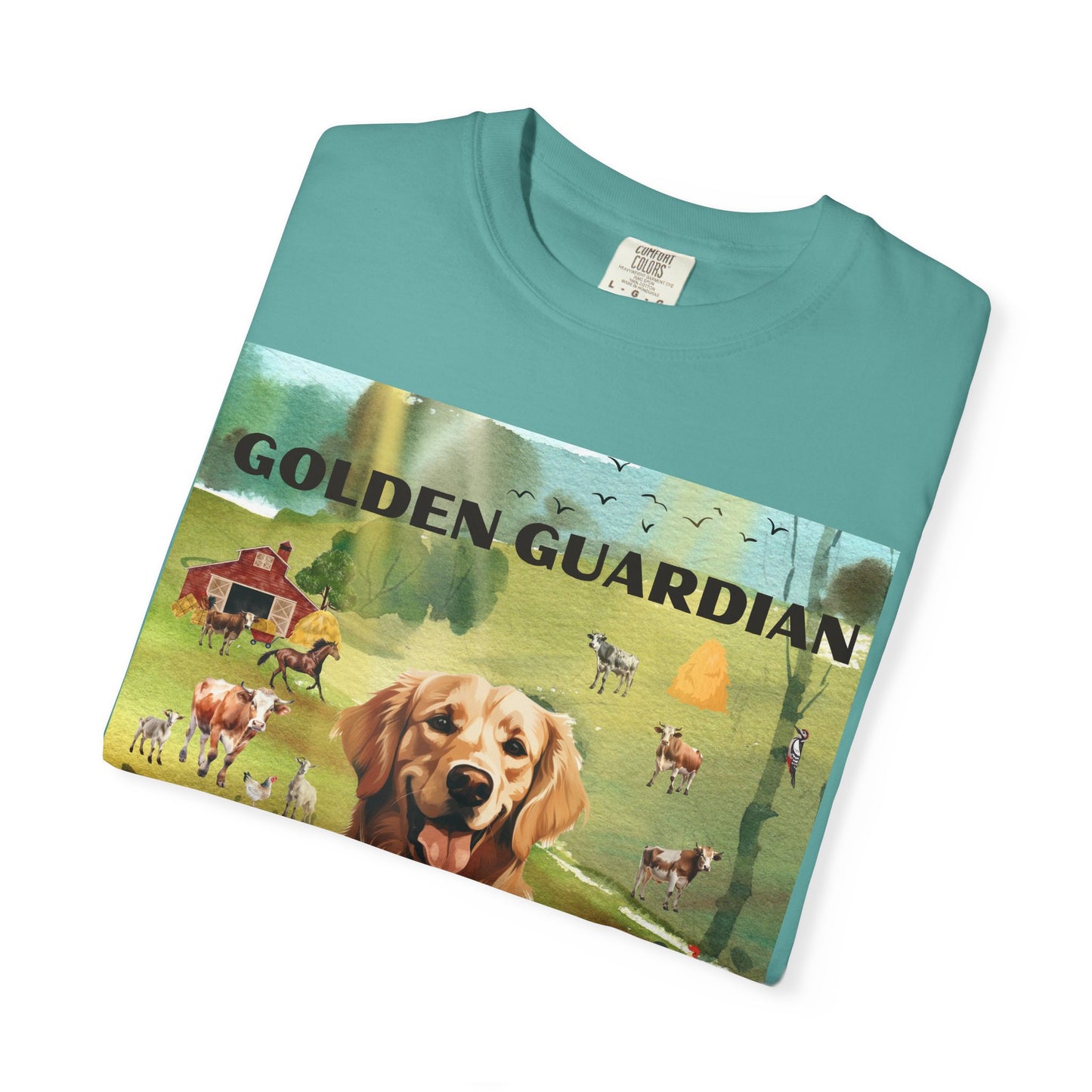 Golden Guardian Unisex Garment-Dyed T-shirt