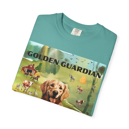 Golden Guardian Unisex Garment-Dyed T-shirt
