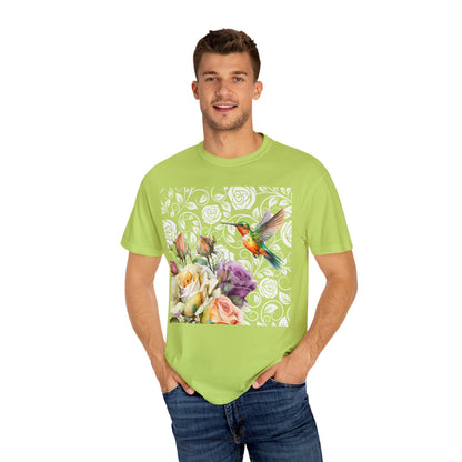 Hummingbird 2 Unisex Garment-Dyed T-shirt