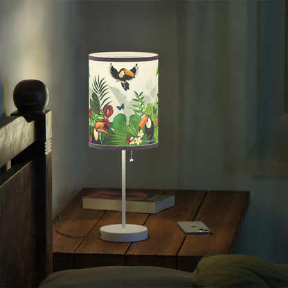 Feathered Friends Lamp on a Stand, US|CA plug