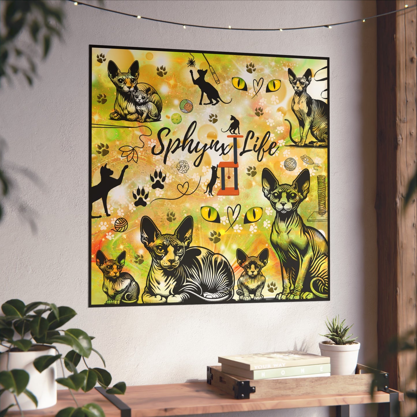 Sphynx Life Fine Art Posters