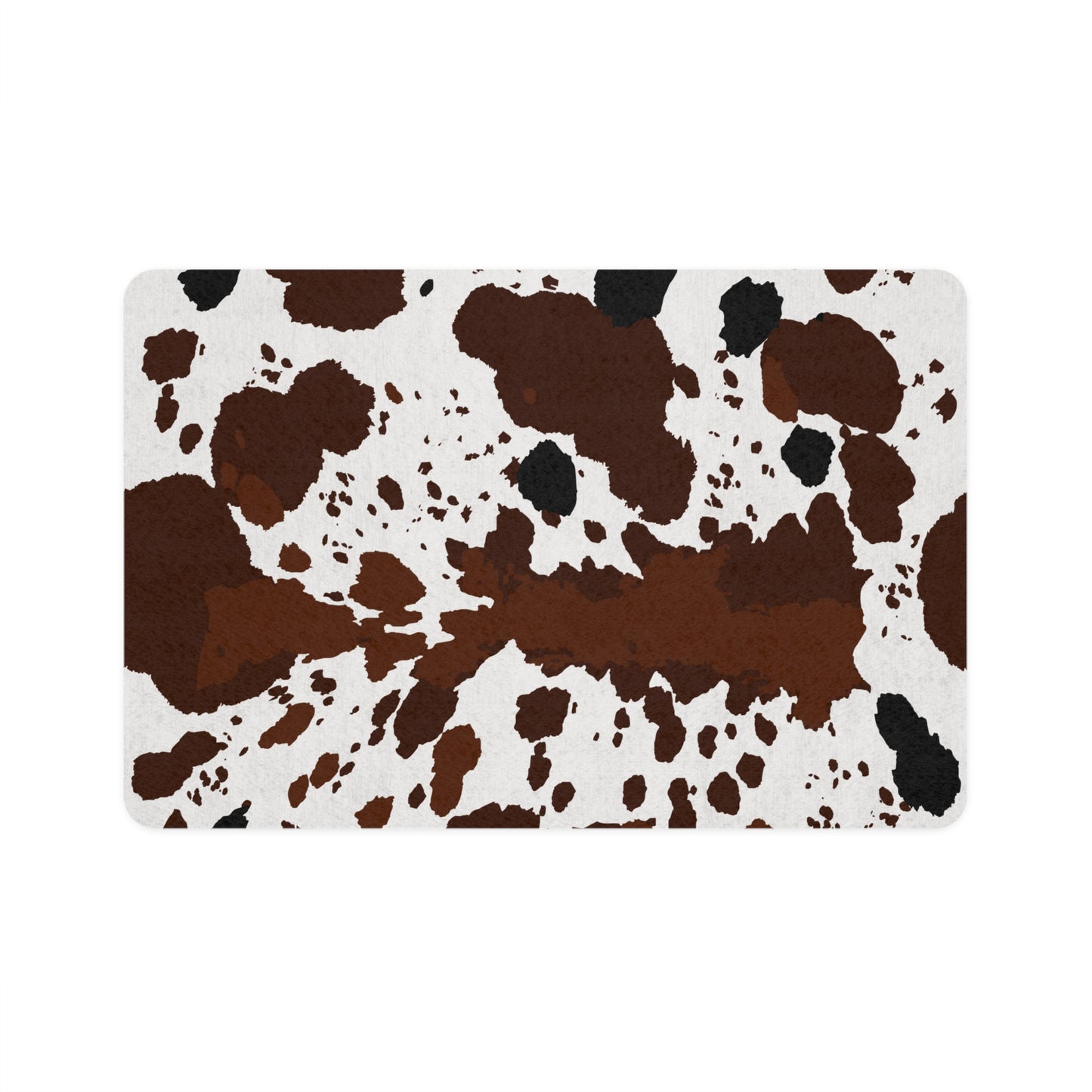 Pet Food Mat (12x18) Cow