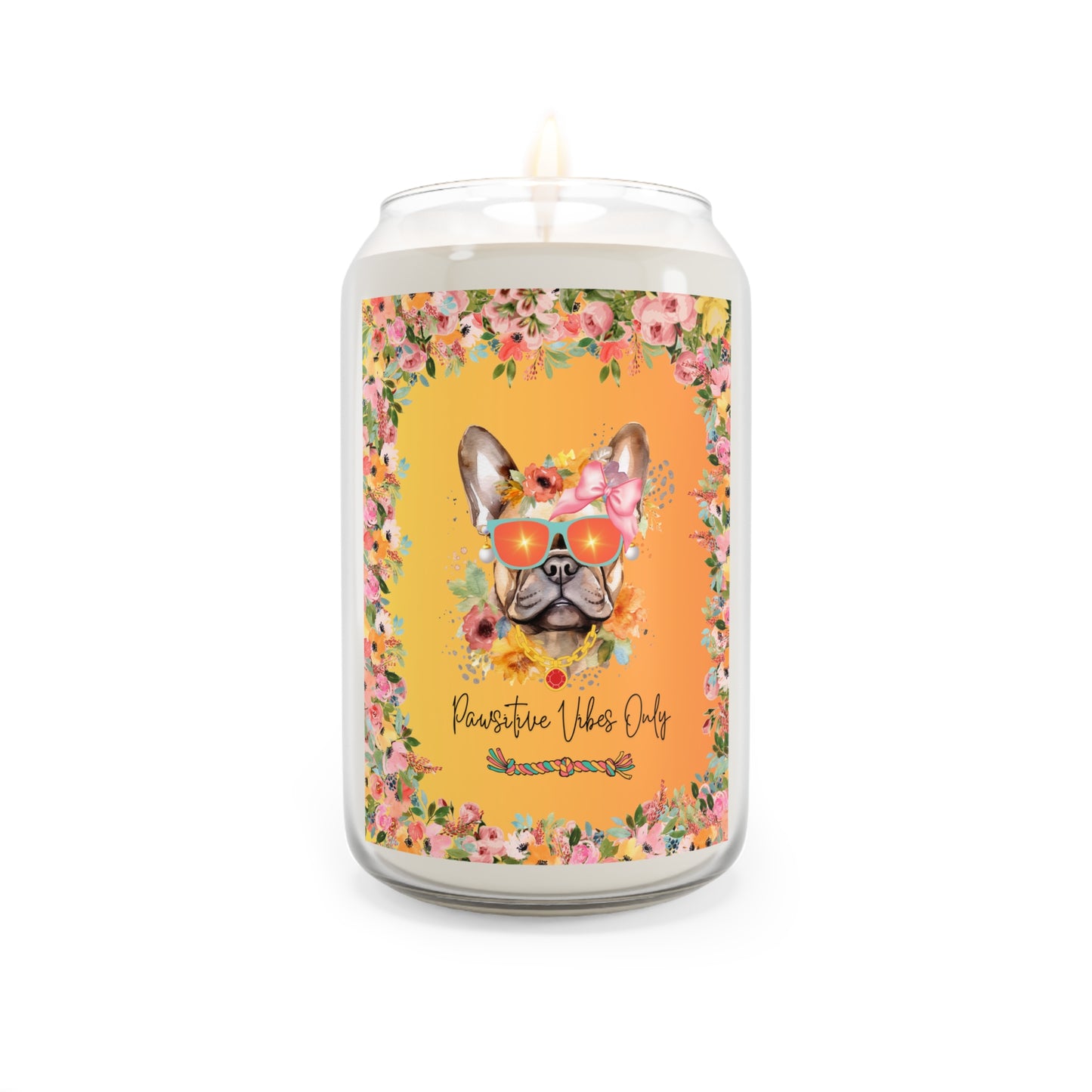 Pawsitive Vibes Only Scented Candle, 13.75oz