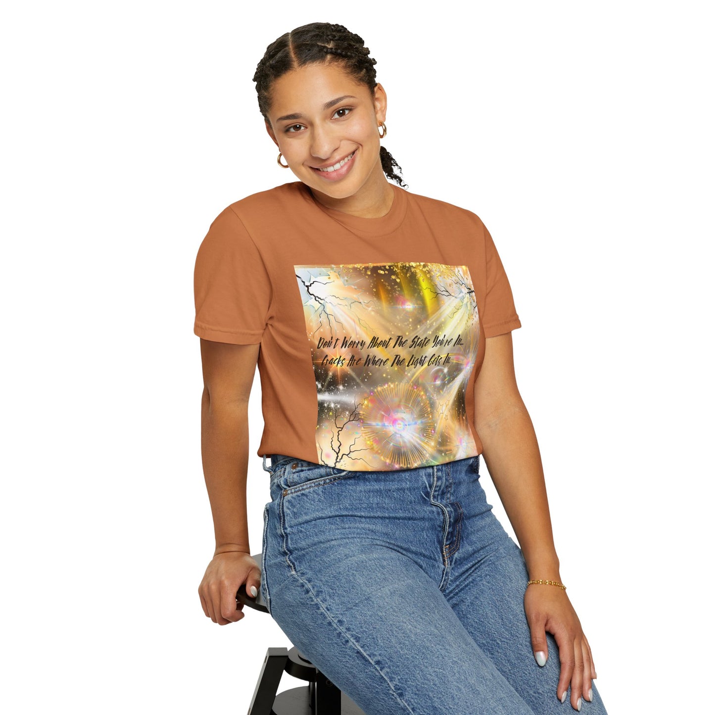 Don't Worry Unisex Garment-Dyed T-shirt