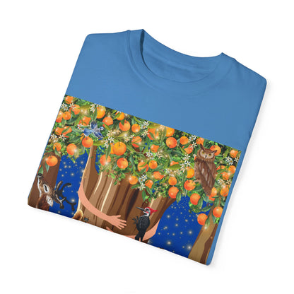 Tree Hugger Unisex Garment-Dyed T-shirt