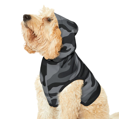 Pet Hoodie Camo Grey