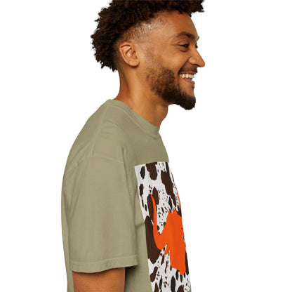 Cow 3 Unisex Garment-Dyed T-shirt