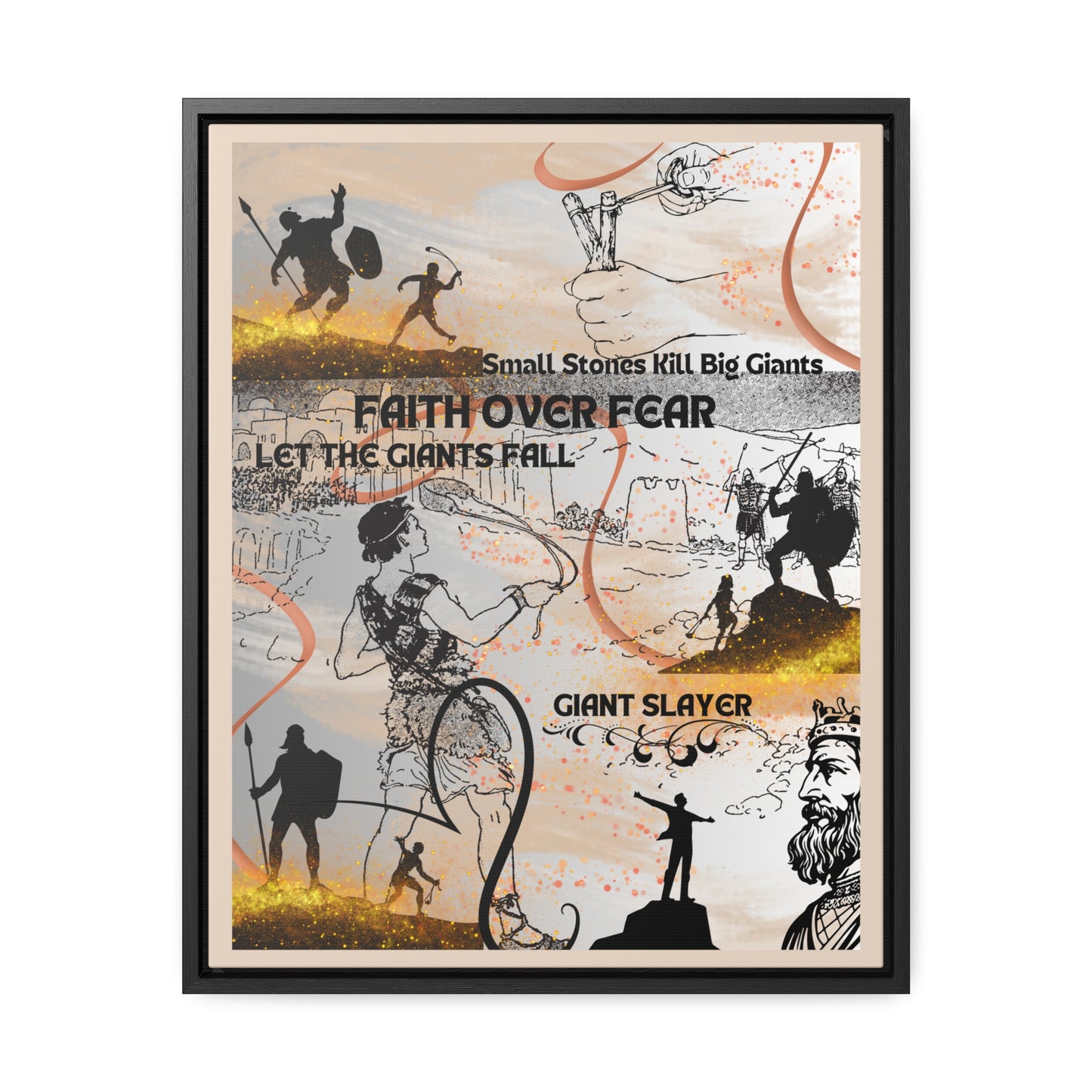 Faith Over Fear Canvas Wall Art