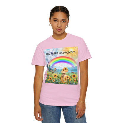 God Keeps His Promises Unisex Garment-Dyed T-shirt