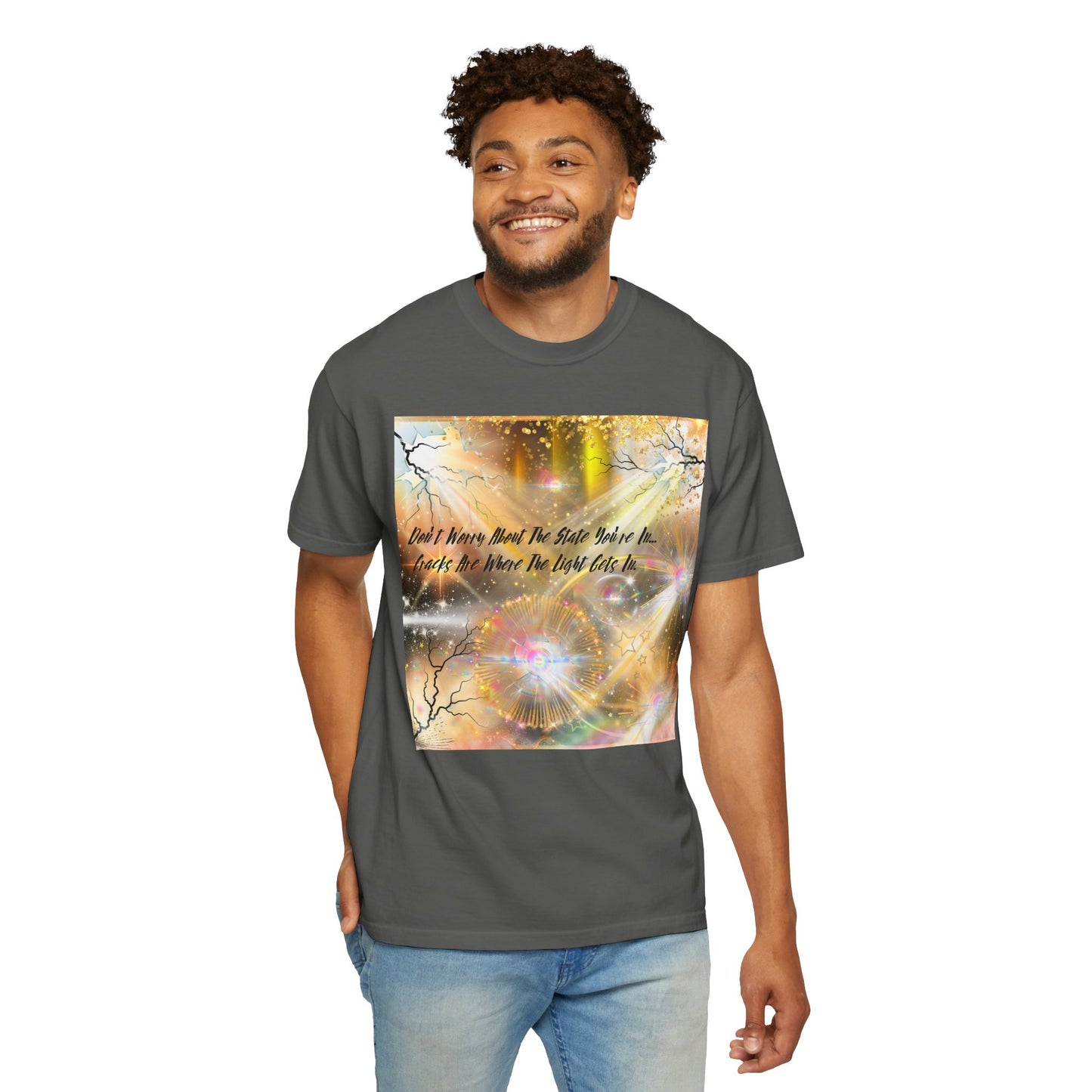 Don't Worry Unisex Garment-Dyed T-shirt