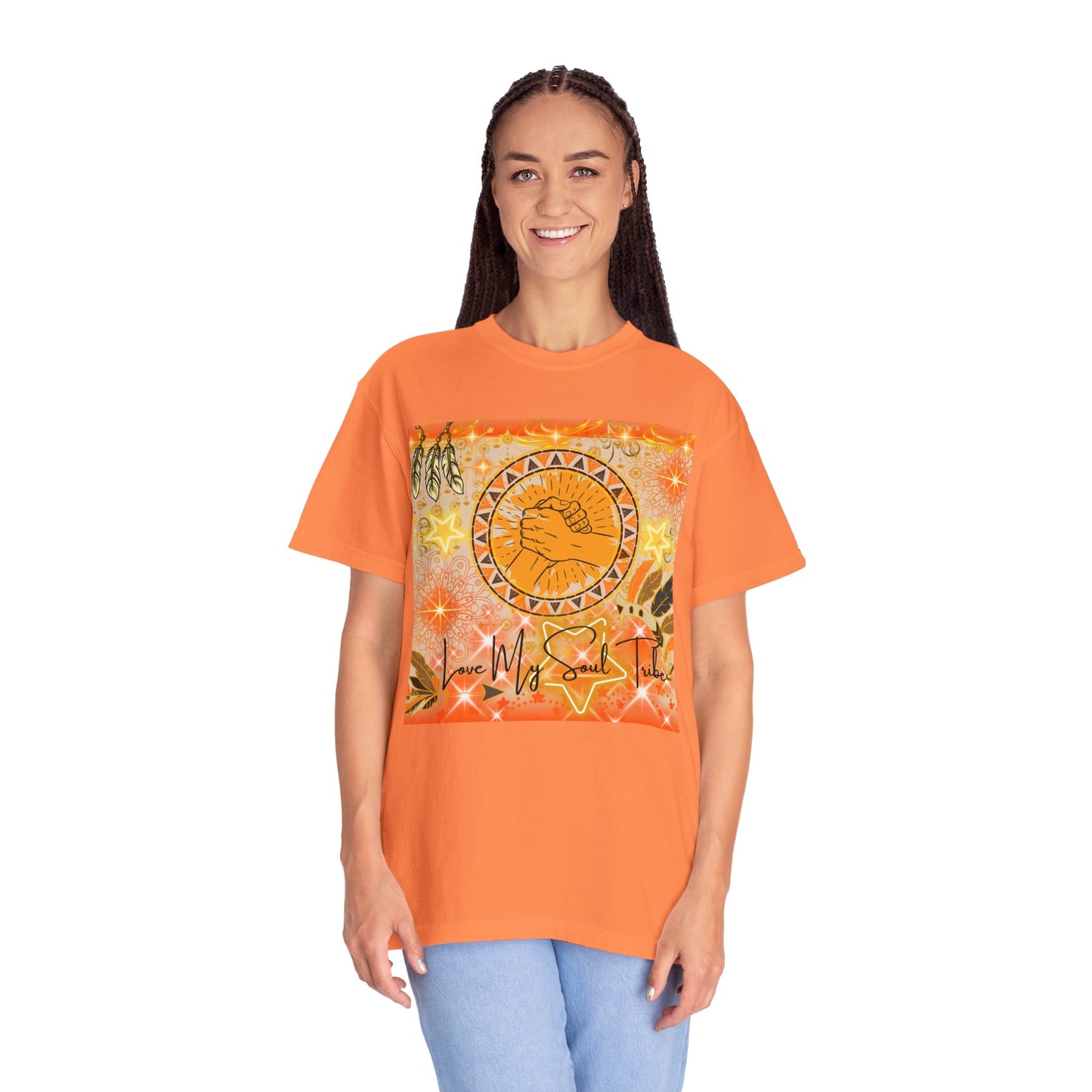 Love My Soul Tribe Unisex Garment-Dyed T-shirt