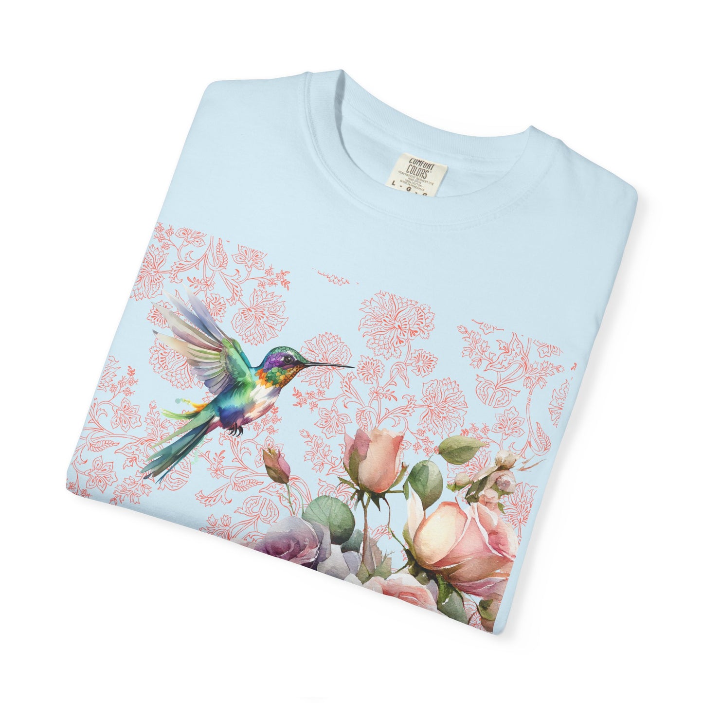 Hummingbird 1 Unisex Garment-Dyed T-shirt