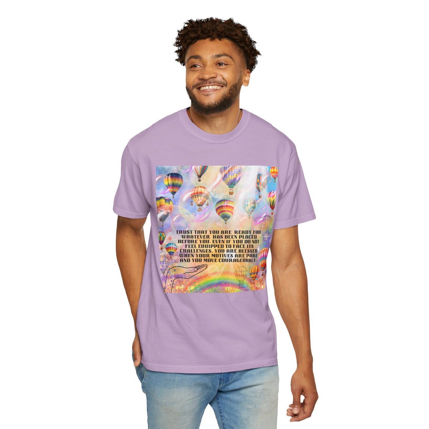 Trust That You Are Ready Unisex Garment-Dyed T-shirt