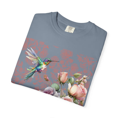Hummingbird 1 Unisex Garment-Dyed T-shirt