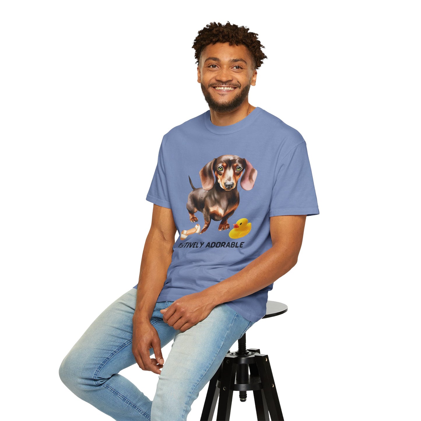 Pawsitively Adorable Unisex Garment-Dyed T-shirt