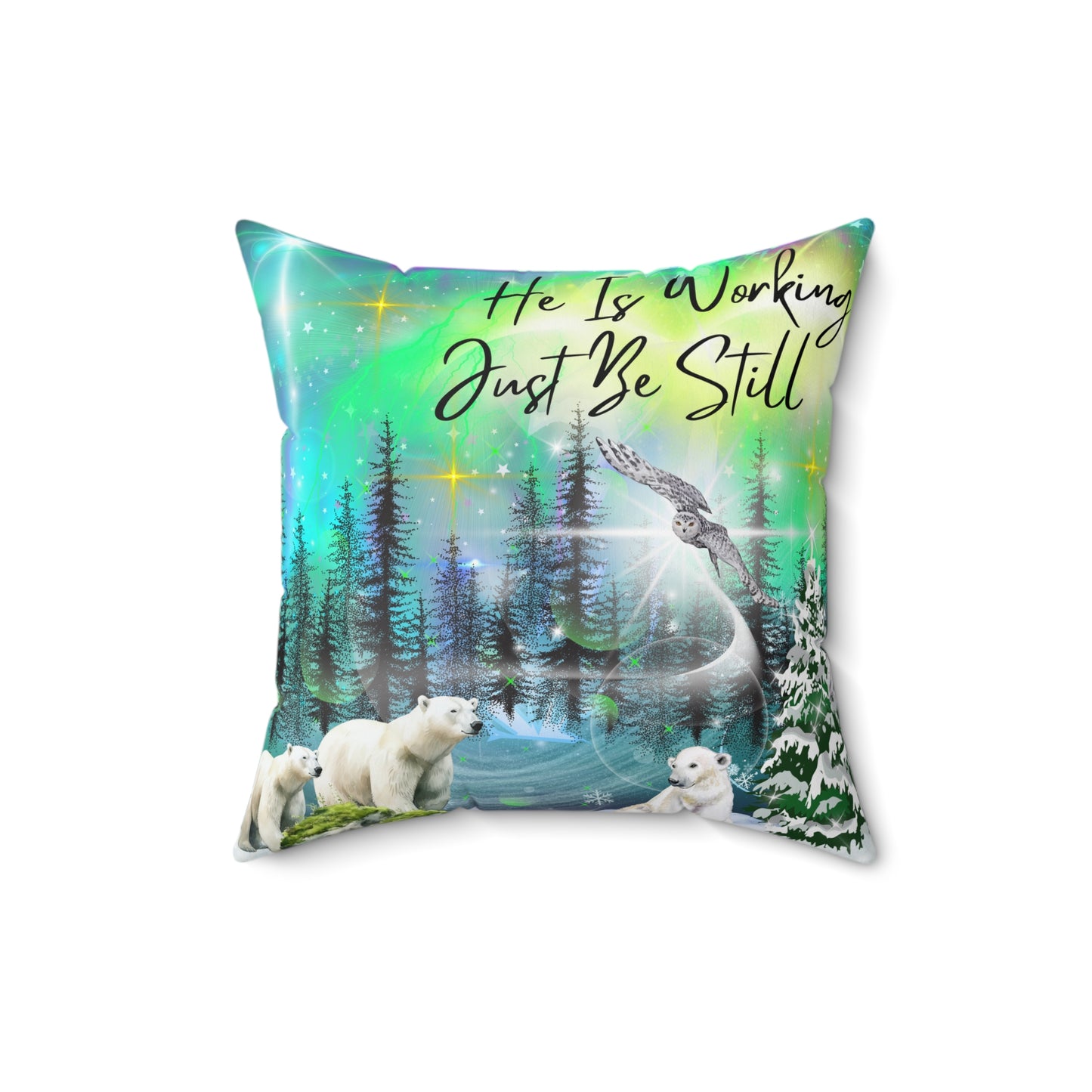 Polyester Square Pillow