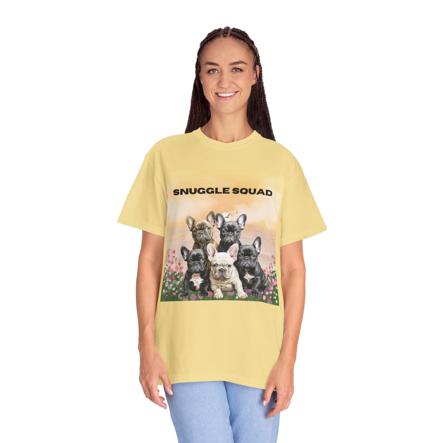 Snuggle Squad Unisex Garment-Dyed T-shirt