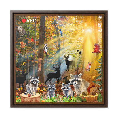 Take A Hike Gallery Canvas Wraps, Square Frame