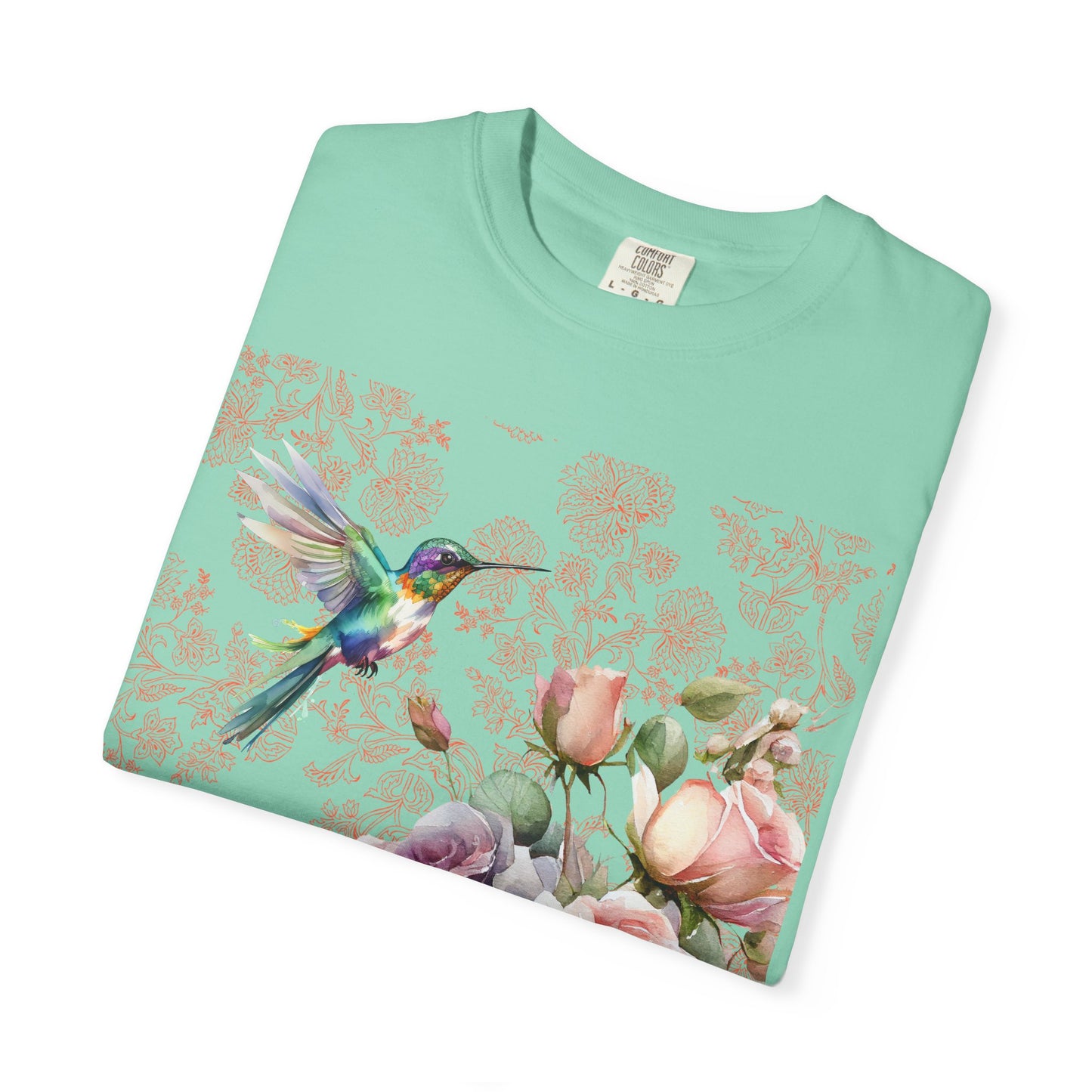 Hummingbird 1 Unisex Garment-Dyed T-shirt