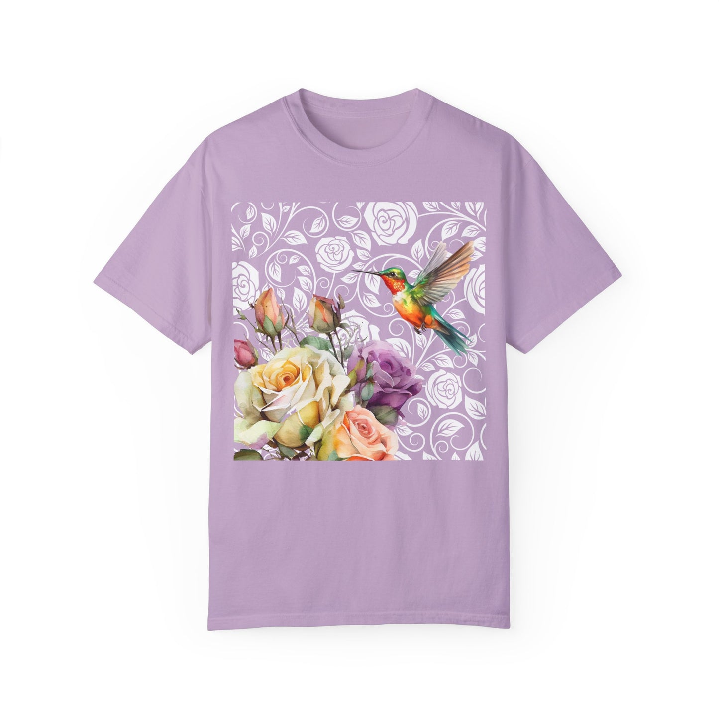 Hummingbird 2 Unisex Garment-Dyed T-shirt