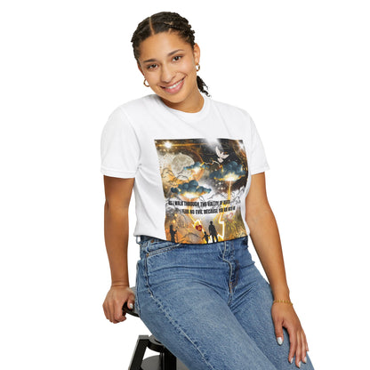 I Fear No Evil Unisex Garment-Dyed T-shirt