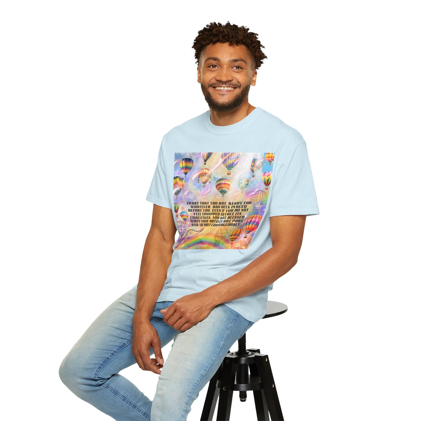 Trust That You Are Ready Unisex Garment-Dyed T-shirt