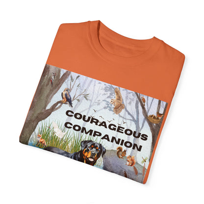 Courageous Companion Unisex Garment-Dyed T-shirt